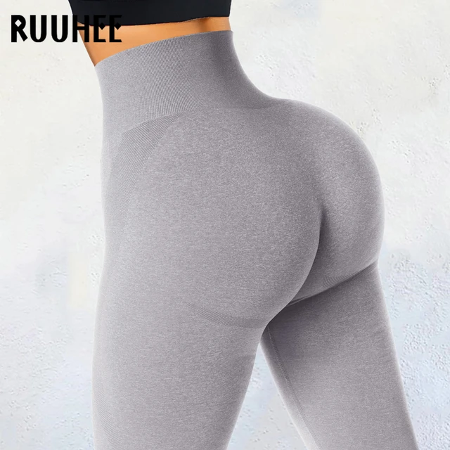 RUUHEE Push Up High Waisted Yoga Pant Leggings Women Tummy Contorl Solid  Leggings For Fitness Butt Lifting Womens Leggings - AliExpress