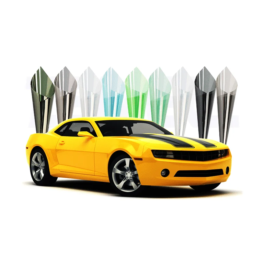

rejection UV400 100% high insulation IRR cooling glass adjustable control solar window film car