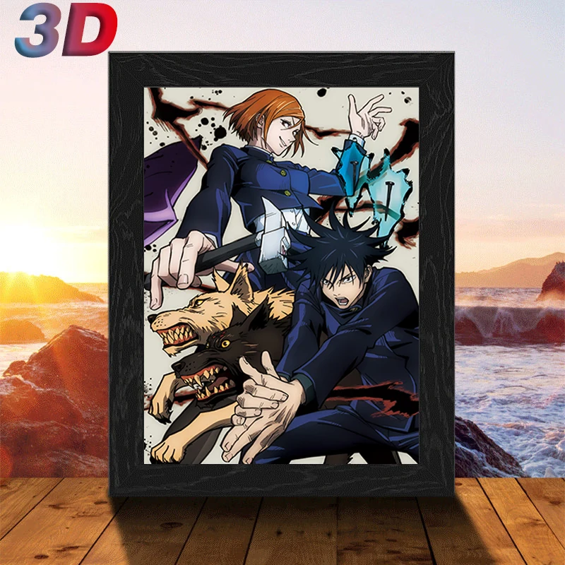 Demon Slayer Tomioka Giyuu 3d Poster Wall Art 3d Flip Gradient Poster Anime  Painting 3d Wall Stickers Home Decor Gifts Kids Toy - Animation  Derivatives/peripheral Products - AliExpress