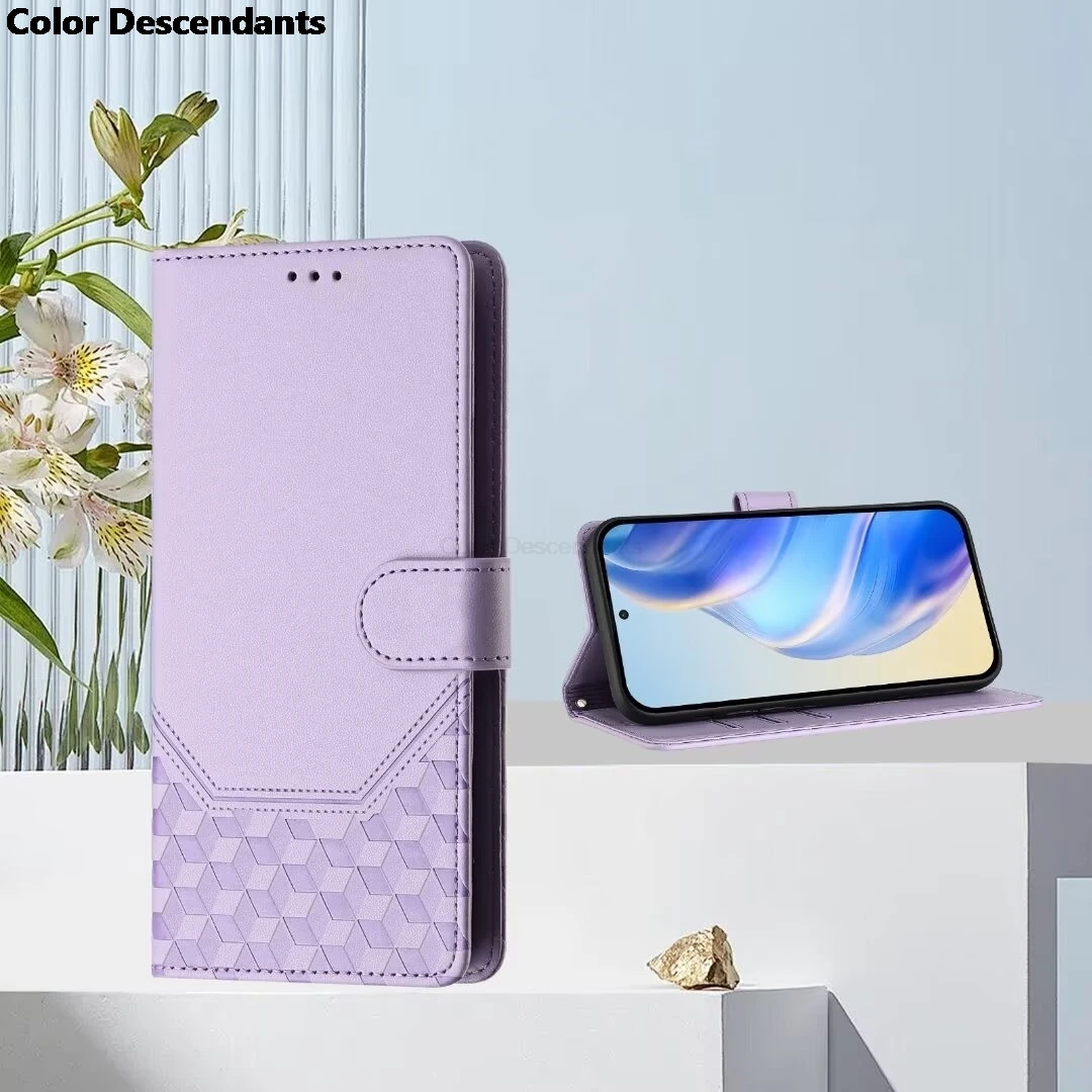 RFID Blocking Leather Flip Cover with Strap - Premium Shockproof Protective Card Holder Case
