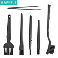 6in1 Small Portable Keyboard Cleaning Brush Nylon Anti Static Brushes Multi-use Computer Laptop Mobile PCB Keyboard Cleaner Kit 1