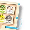 Magnetic Color Sorting Maze & Drawing Board Toddler Montessori Toys Number Matching Learning Counting Preschool Activity 5