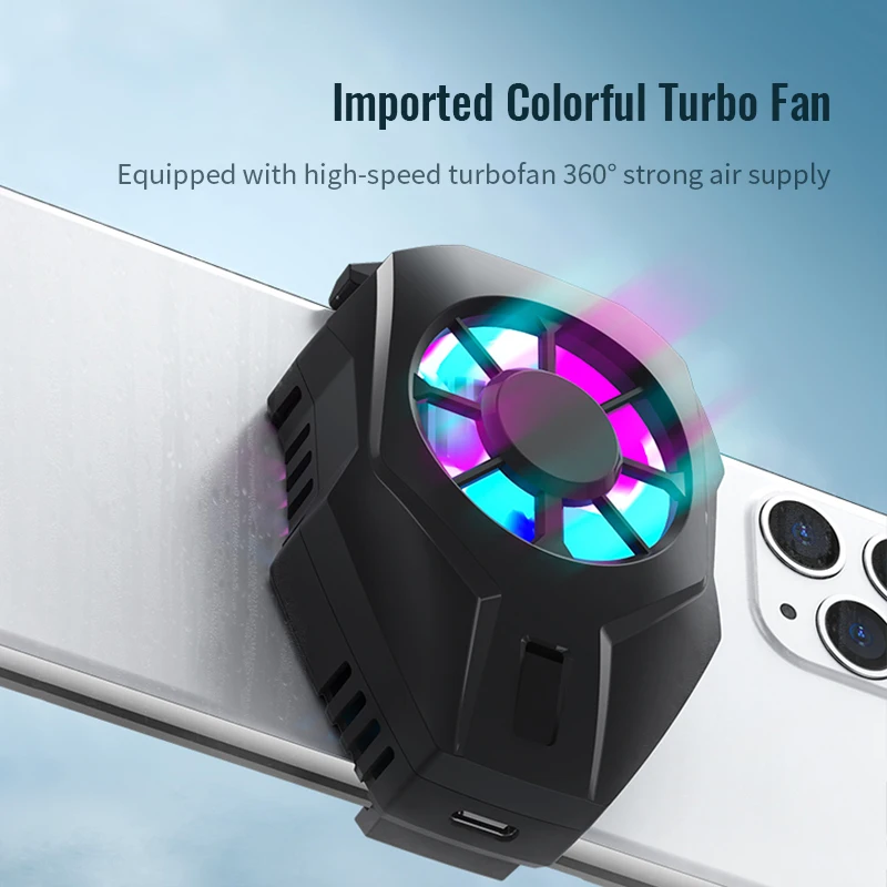 For Infinix Note 10 Note 10 Pro Note 8 8i Zero 8i Game Mobile Phone Cooler Portable Cooling Fan Redmi Note 10T Note 10 Pro Max infinix hot new model