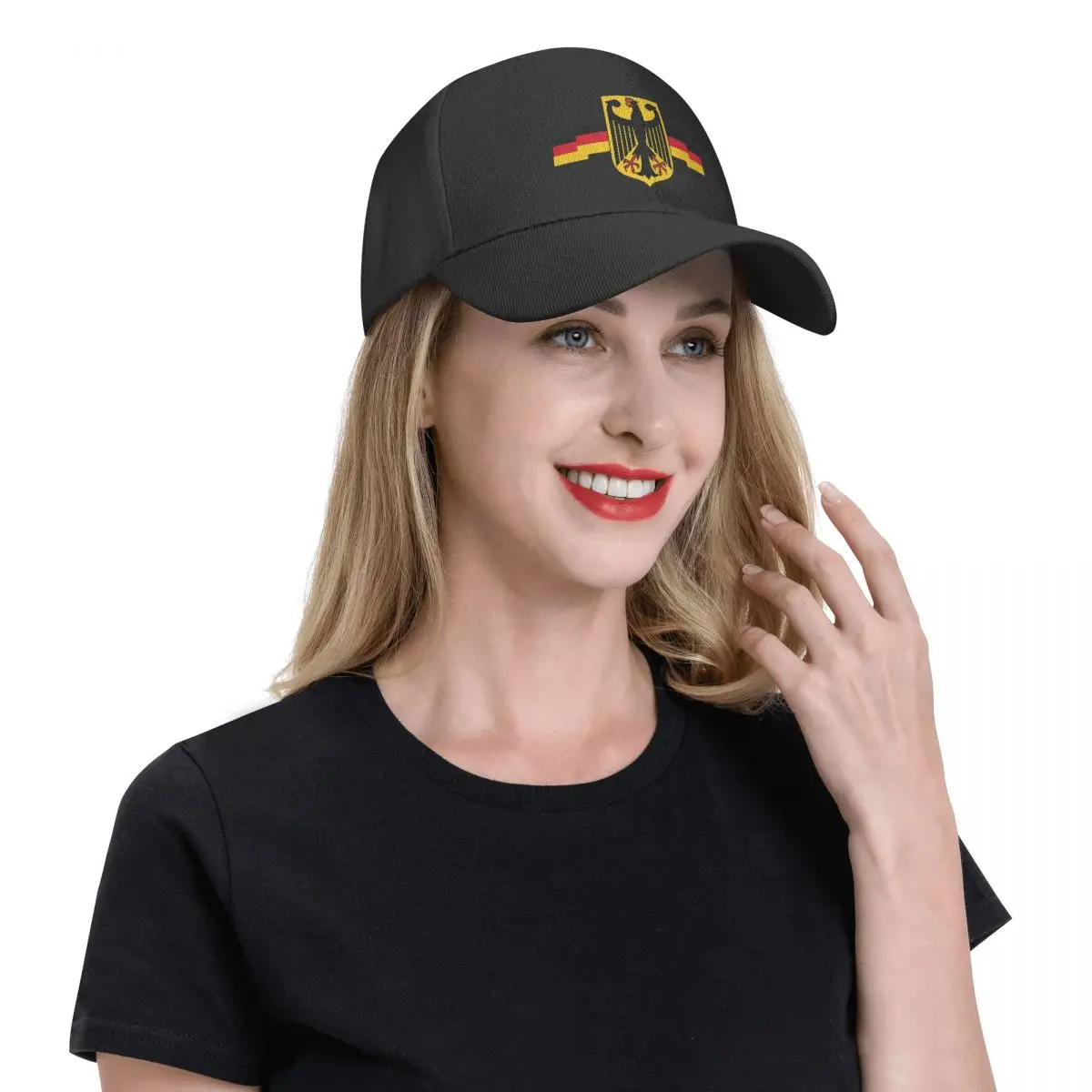 Personalized German Eagle On Shield Baseball Cap Sports Women Men's Adjustable Germany Flag Dad Hat Spring Snapback Caps 5