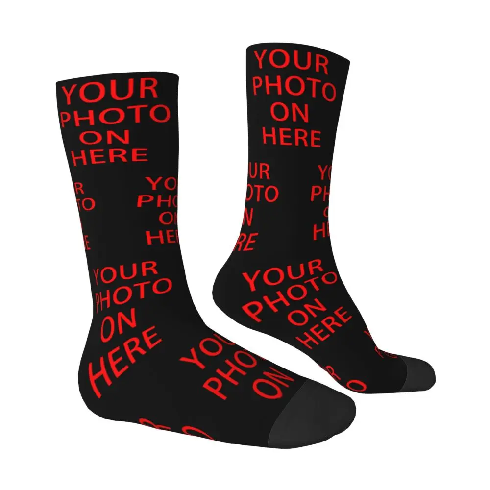 Custom Your Photo Mens Crew Socks Unisex Kawaii 3D Printed Customized Print Dress Socks 3 Sc94bf5e2c3cf46599310bc296faf354bH