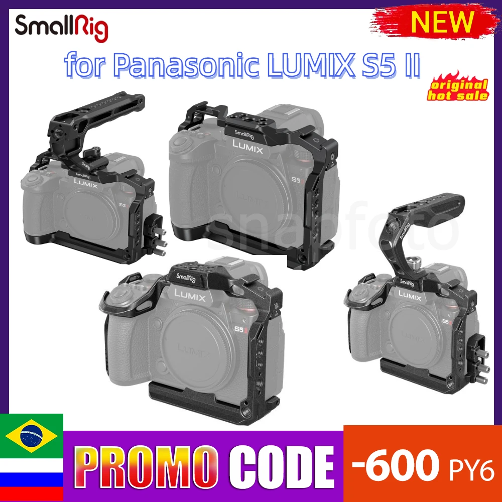 SmallRig Cage Kit for Panasonic LUMIX G9 II / S5 II / S5 IIX 4143