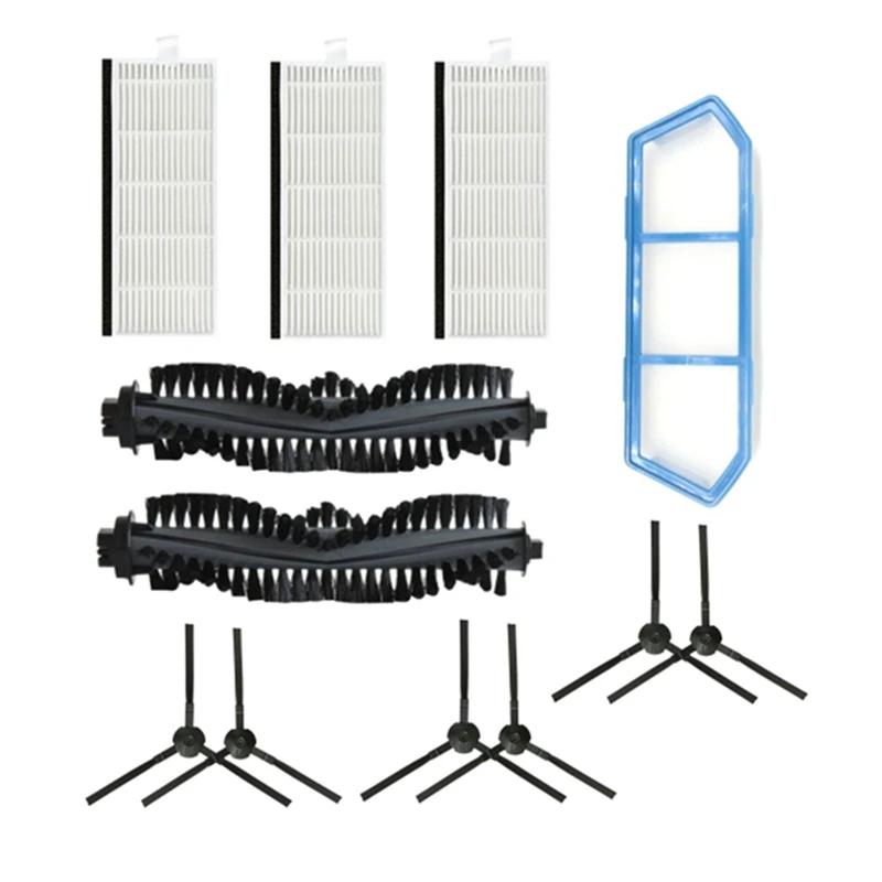 

Replacement Parts For Ilife A4 A4S A40 Robotic Vacuum Cleaner For Ecovacs CEN550 Main Brush Side Brush HEPA Filter