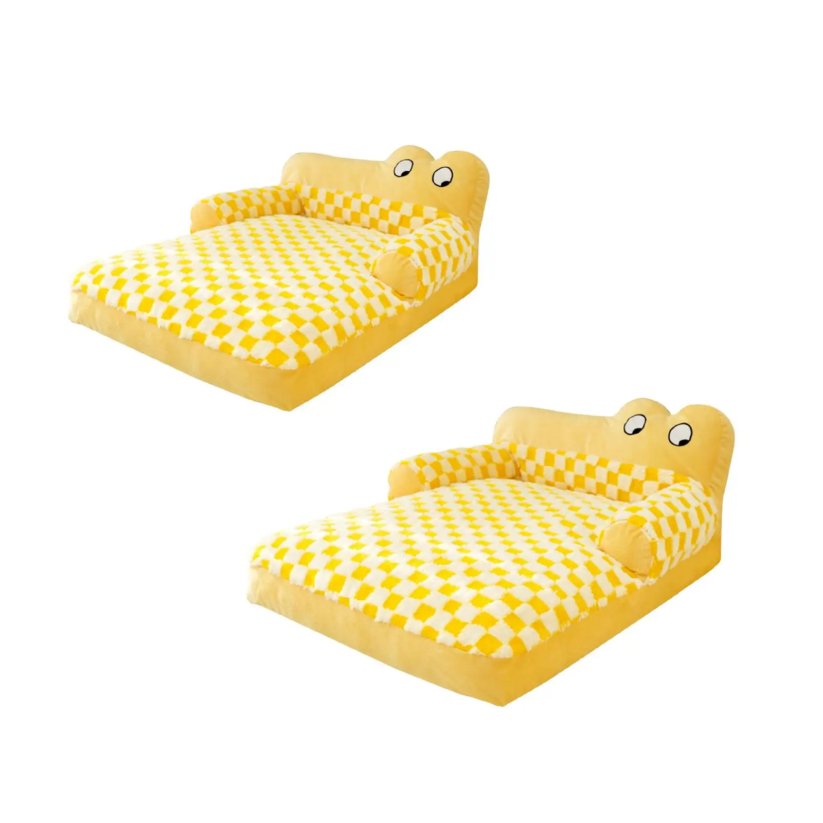 

Моющаяся кровать для кошек, котенок, гнездо, дышащий домик для собак, плюшевый диван для собак, удобный