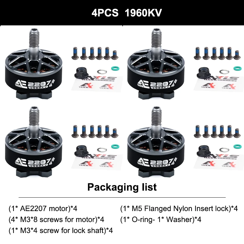 4PCS 1960KV