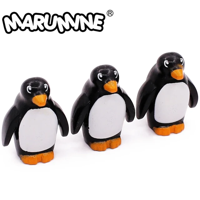 MARUMINE Polar Penguin Block Parts 5PCS 26076 pb02 Compatible Assembled Glassic Buidling Bricks Accessories DIY Educational Toys 1