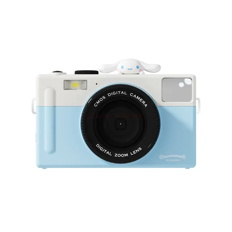 귀여운 산리오 CCD 카메라, 쿠로미 헬로키티 시나모롤 디지털 카메라, HD 사진 레트로 카메라, 16X 줌 카메라, 어린이 크리스마스 선물