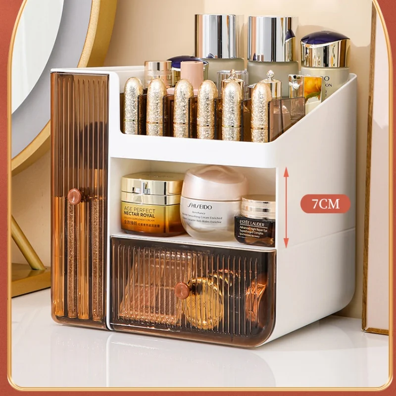 Makeup Organizer,Cosmetic Storage, Skincare Case for Vanity