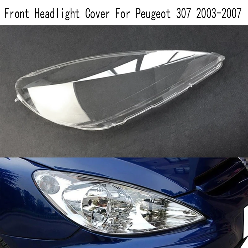 

Накладка на фару, накладка на переднюю фару автомобиля для Peugeot 307 2003-2007