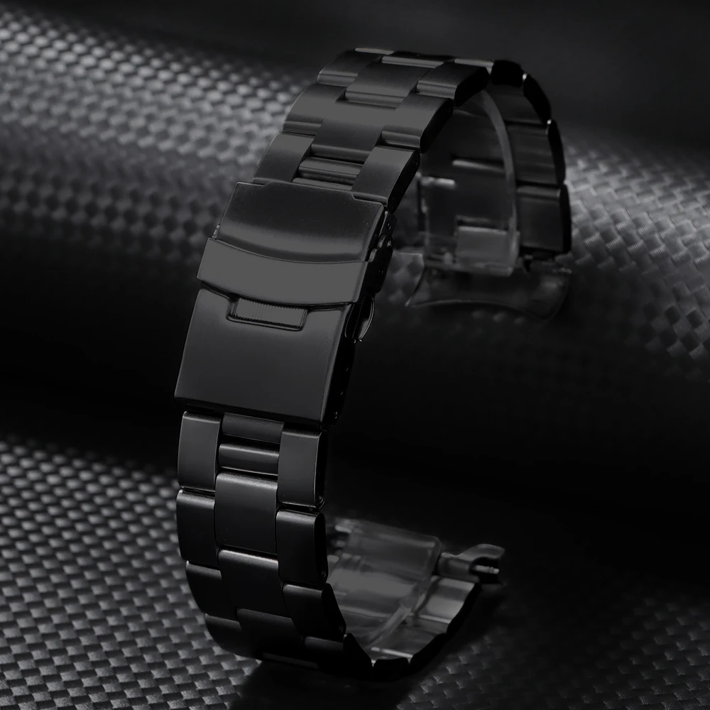 Premium Solid Stainless Steel Watch Strap