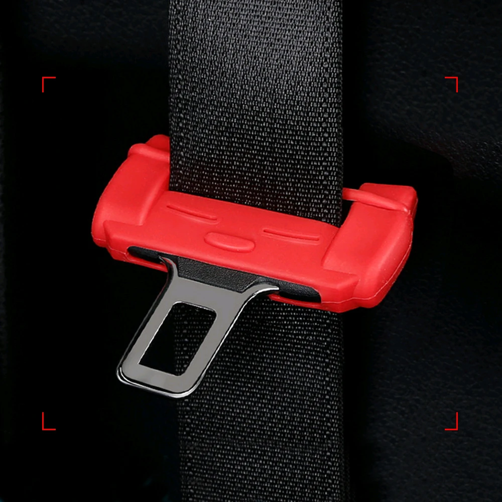 

Universal Car Seat Belt Buckle Covers Clip Anti Scratch Protective Cover Clamp Car Seat Belt Buckle Decoration Accessories