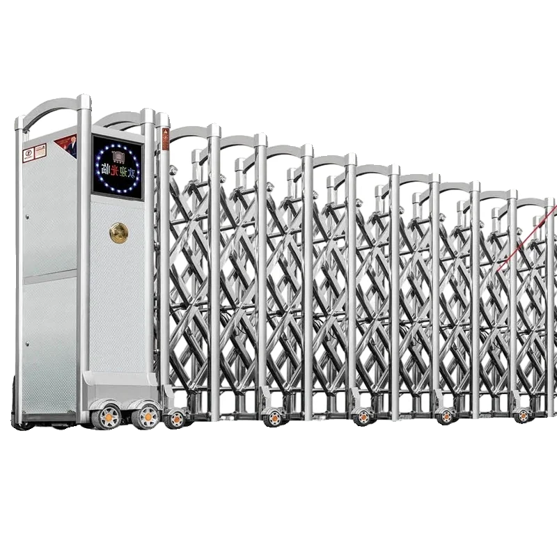 304 stainless steel factory gate factory site electric door