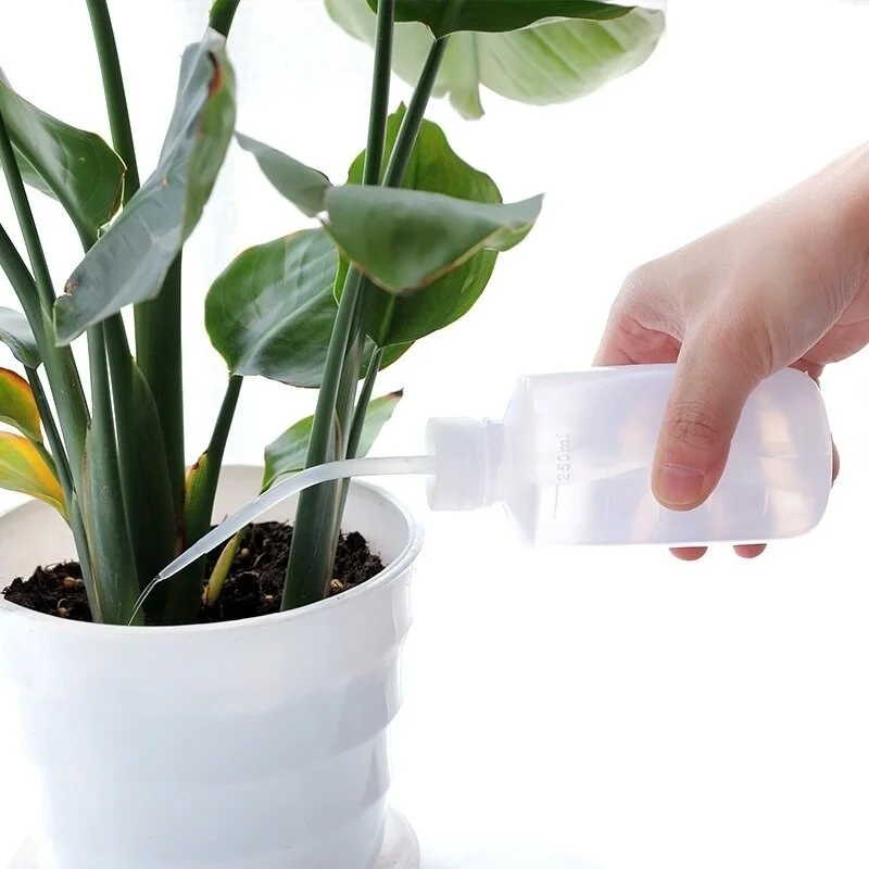 250/500ML Succulents Bonsai Plant Flower Watering Can Squeeze Bottles Long Nozzle Water Beak Gardening Tool