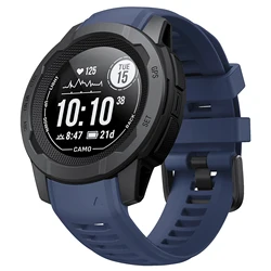 Soft Silicone Sport Watchband Replacement Strap, 20mm/22mm - 20mm (Stone)