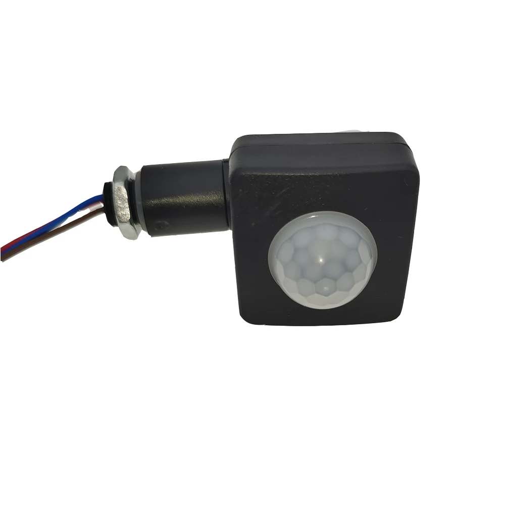 10MM 12MM PIR Motion Sensor Outdoor Indoor Infrared Light Switch With LED Light Sensitive AC 110-220V Time Delay Home