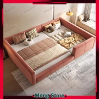 Lit de lecture moderne chambre Unique filles rembourrage Double lit Queen salon tables de nuit Letto Matrimoniale meubles de maison 1