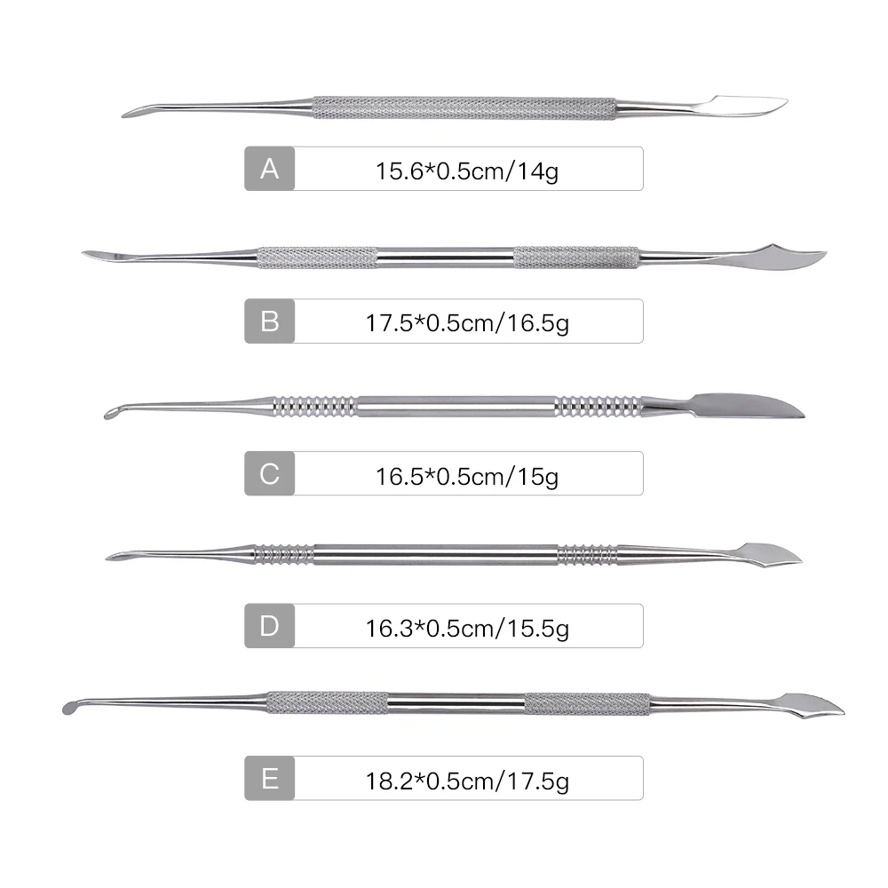 5pcs/10 pcs set Double Ends Dental Wax Carving Tool Set Stainless Steel  Versatile Kit Dental Lab Tool - AliExpress