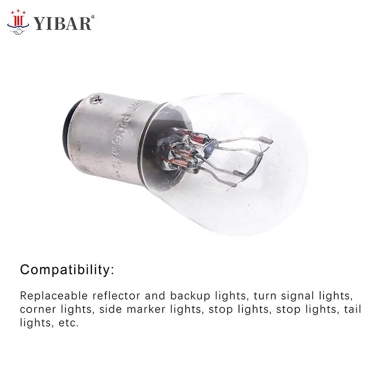 

Innovative And Practical Transparent DC12V 1157 BAY15D S25 Bulb LED Tail Turn Singal Halogen Light Car Boat Brake Backup Lamp