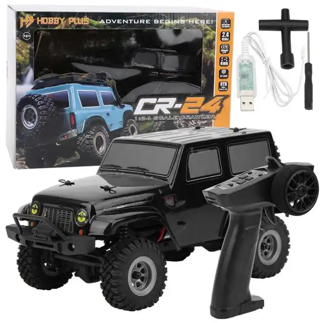 D1RC 1/24 Scale Mini Small Remote Control RC Car Simulation for RTR Model Car Dark Blue