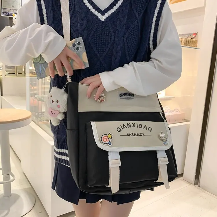 Soft Cute Student Shoulder Bag Japanese Harajuku Messenger Bag Girls Class  Book Larger Capacity Crossbody Bags For Women - Crossbody Bags - AliExpress