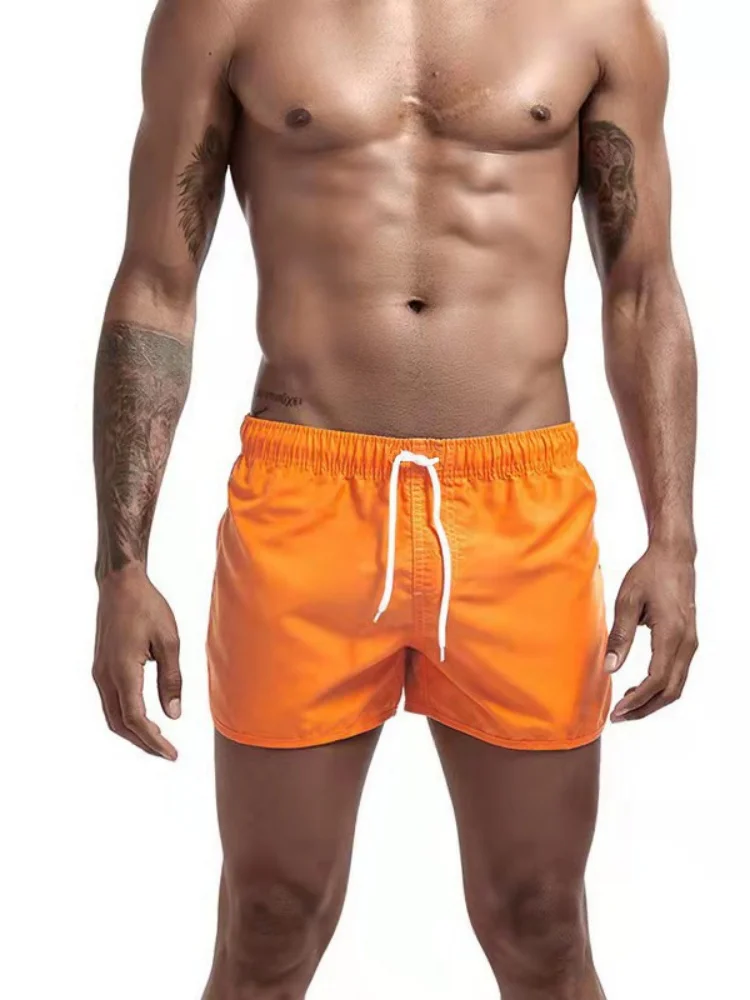 2026 Men's Swim Shorts Summer Colorful Swimwear Man Swimsuit Swimming Trunks Sexy Beach Shorts Surf Board Male Clothing Pants