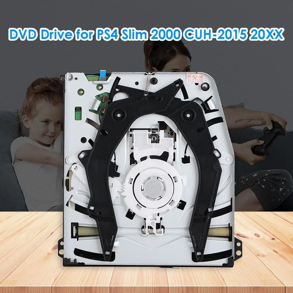 DVD 디스크 드라이브 교체 수리 부품, 휴대용 게임 콘솔 블루레이 DVD 드라이브, 플레이스테이션 4 슬림 CUH-2000 2015 20XX 용, 1 개