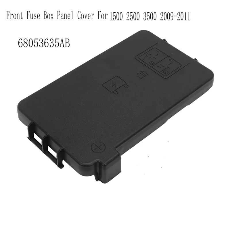 A55E-프론트 엔진 퓨즈 박스 뚜껑 패널 커버 Dodge Ram 1500 2500 3500 2009-2011 68053635AB
