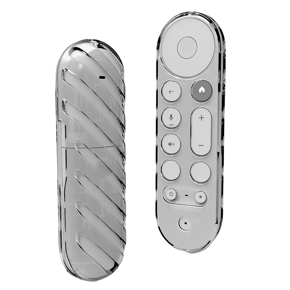 TPU Protective Case Protective Controller Sleeve Skin TV Remote Control Case Remote Cover for Google TV Streamer 4K Cover