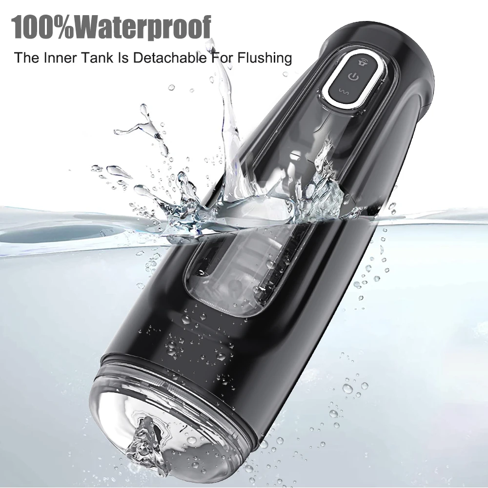 Telescopic Rotation Automatic Male Masturbator for Men Sex hine Simulation Blowjob Masturbation Pis_voghion.com