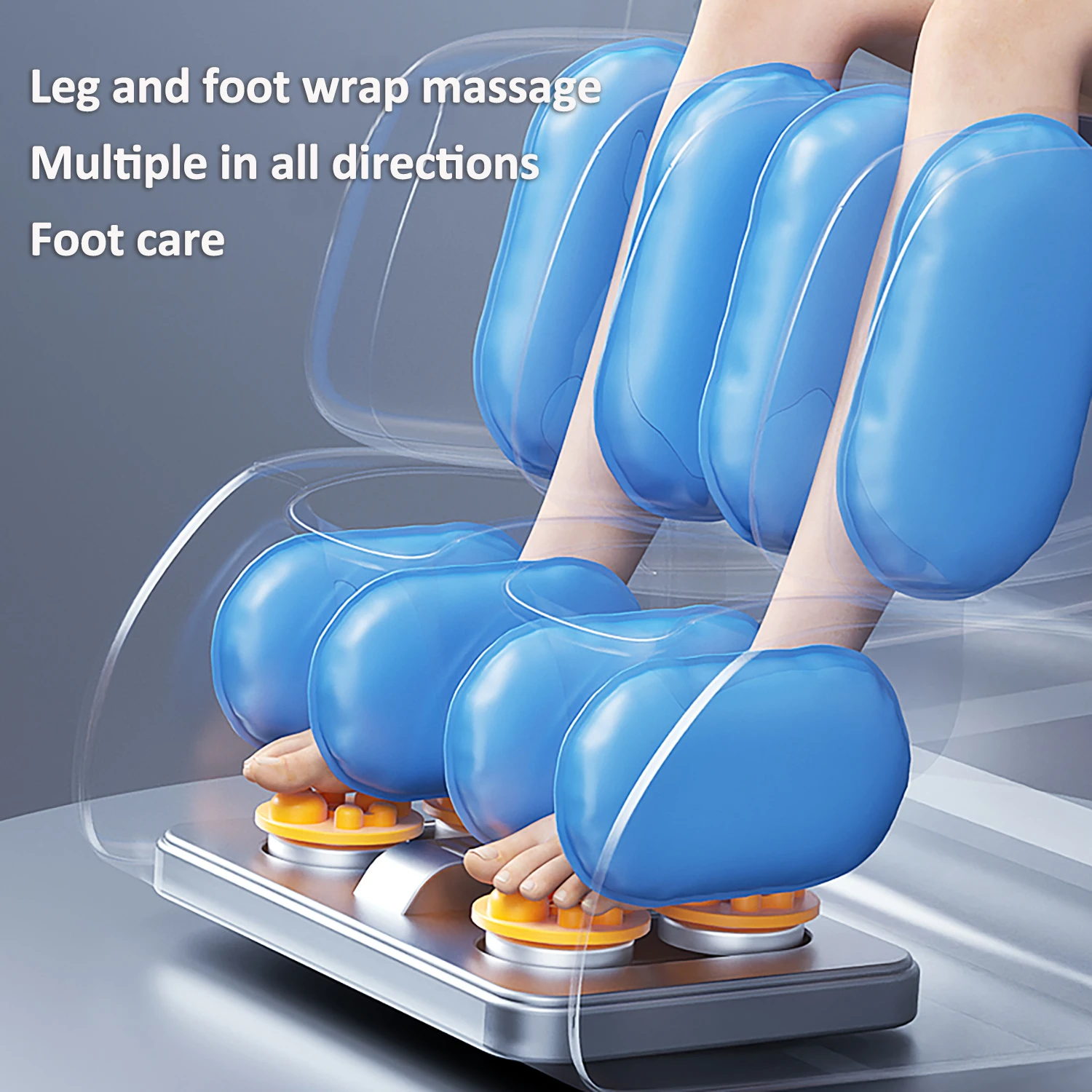 HFR 2024 Massage Chair 4D Full Body Recliner Zero Gravity Office Chair Yoga Stretch Intelligent Body Detection Bluetooth Speaker 3