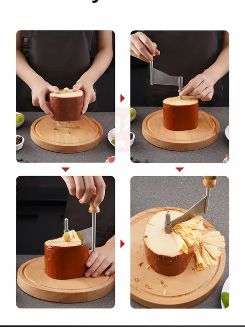 wood Cheese Curler Best for Cheese Wheel or Chocolate Multifunctional  Rust-Proof Shredder Cheese Curler Girolle with handle - AliExpress