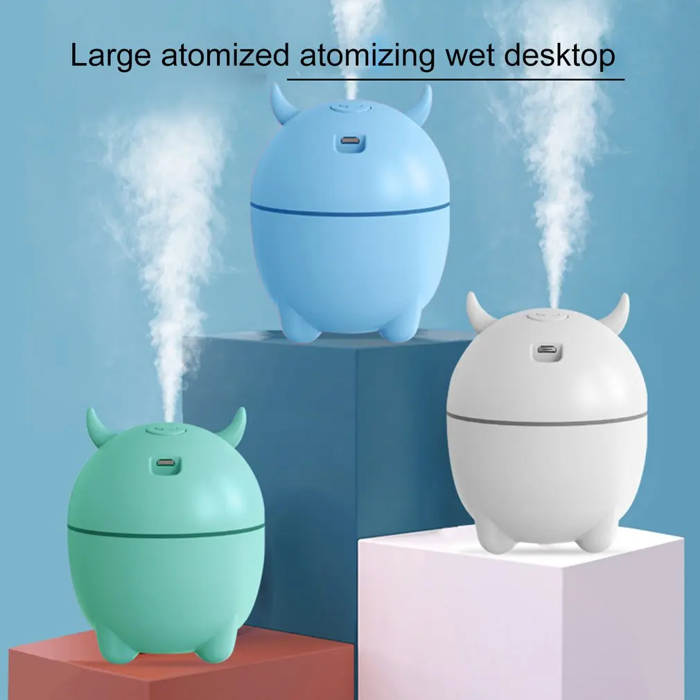 

Humidifier Portable USB Ultrasonic Cup Aroma Diffuser Cool Mist Maker Air Humidifier Purifier With Light For Car Home LED Light