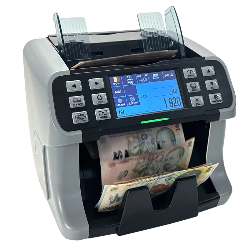 770P CIS Money Counting Machine Multi Currencies Bill Banknote Counters Fake Note Detector Detector de Billete Falso