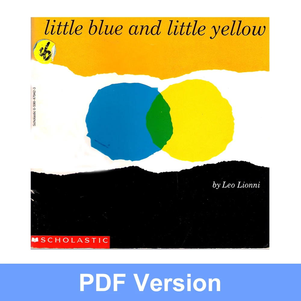 Little Blue And Little Yellow Children Learning Book In English Picture