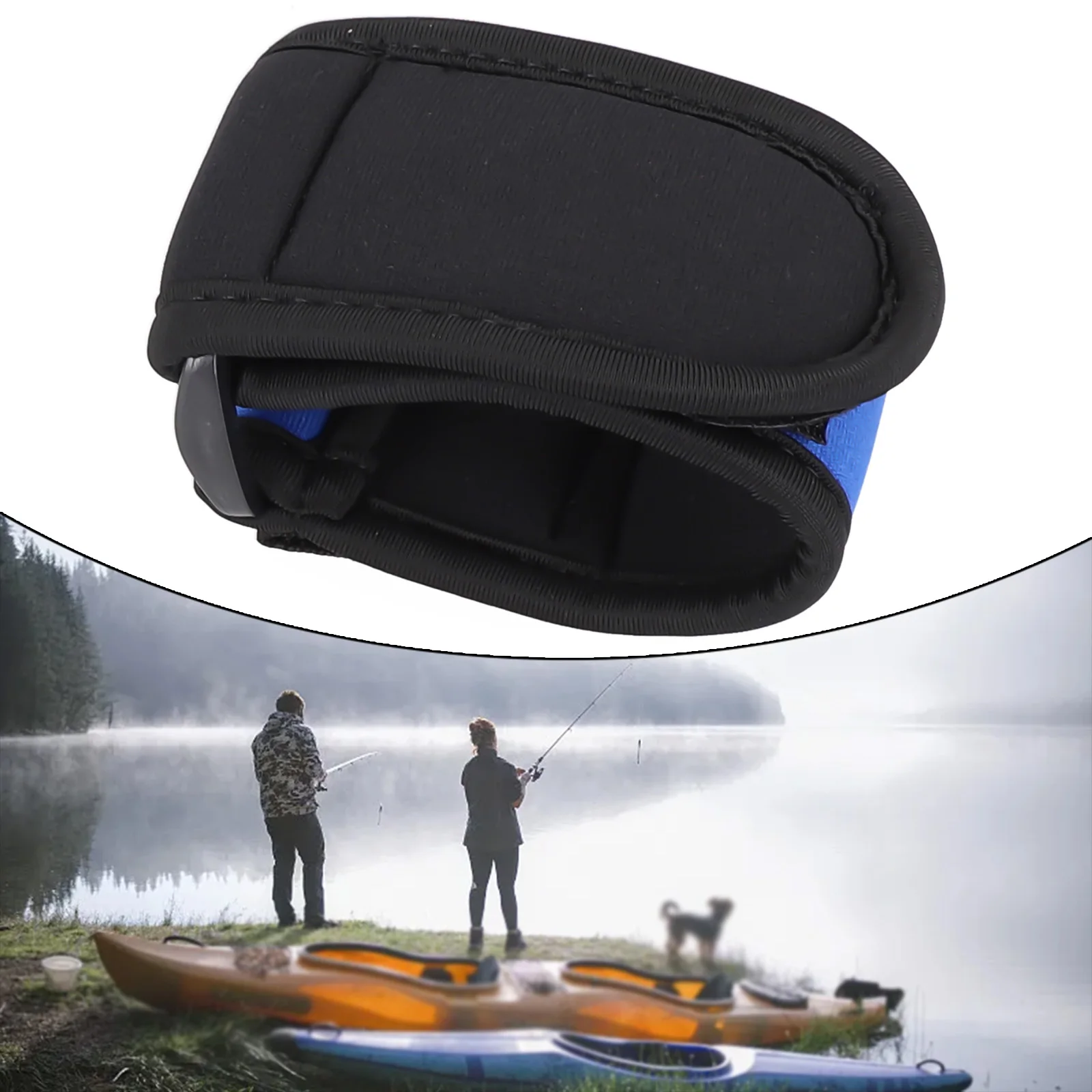 Fliegen fischen Casting Handgelenks tütze atmungsaktives Neopren 30x6,5 cm Angeln Handgelenks tütze weiche elastische Kissen aufsatz – Detail 7
