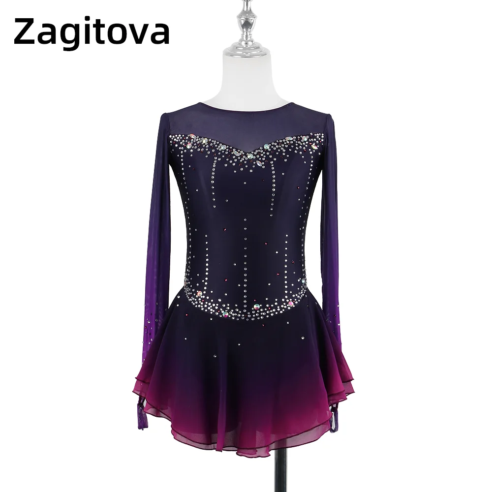 ZagitovaFigureSkatingDressForWomenGirlsIceSkatingClothes