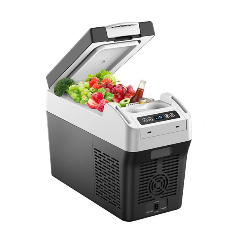 

12 В 12 л автомобильный охладитель портативный холодильник 12 В компрессор холодильник подходит для автомобиля на выходе