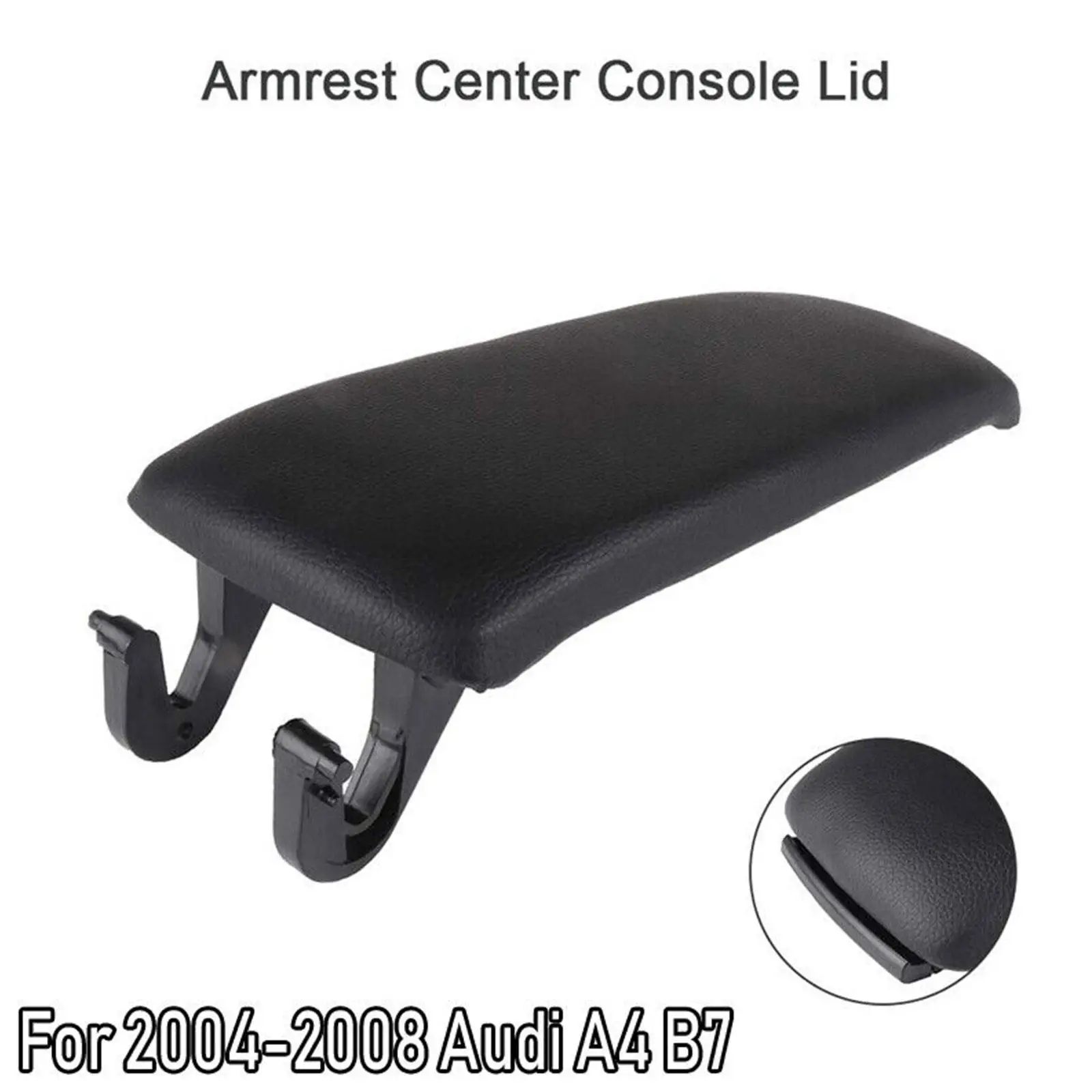 아우디 A4 차량용 팔걸이 뚜껑 커버, B7 2004-2008 B6 2002-2004 팔걸이 센터 콘솔 보관함, 무료 배송