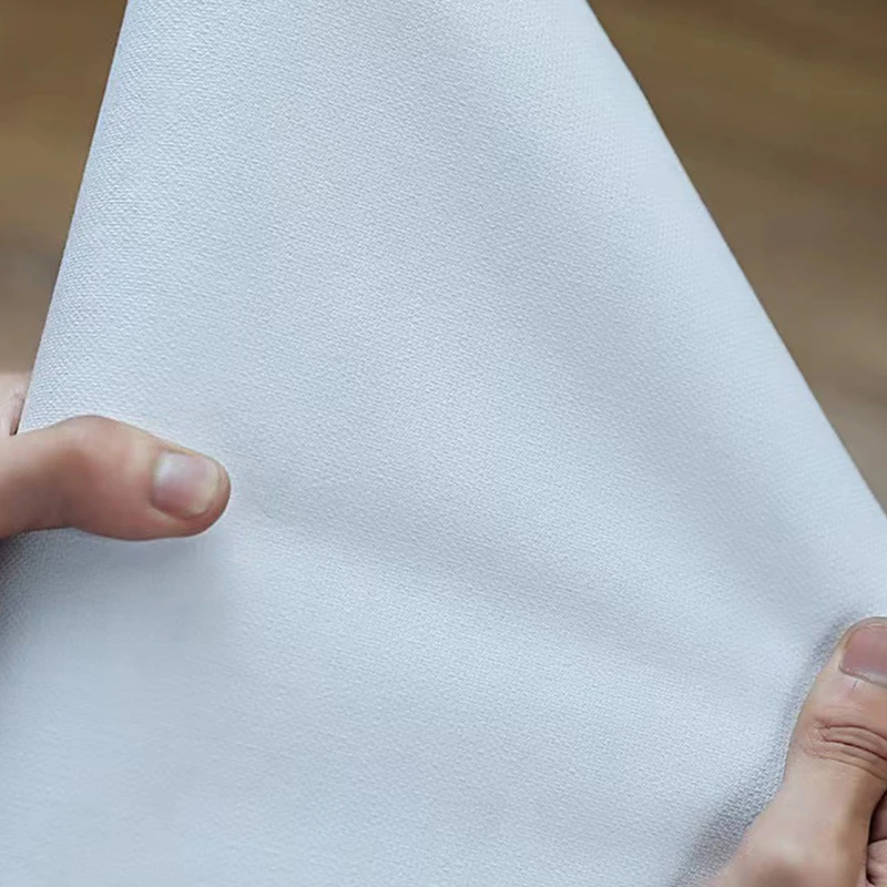 Stretched Canvas White Oil Canvas Roll Suitable for Oil Painting Acrylic Pigments Art Supplies 27cm 37cm 47cm 57cm Wide 280g/㎡ HB-02