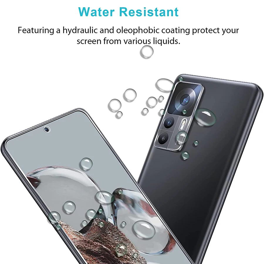 5-Pack Anti-Spy Privacy Tempered Glass Screen Protectors