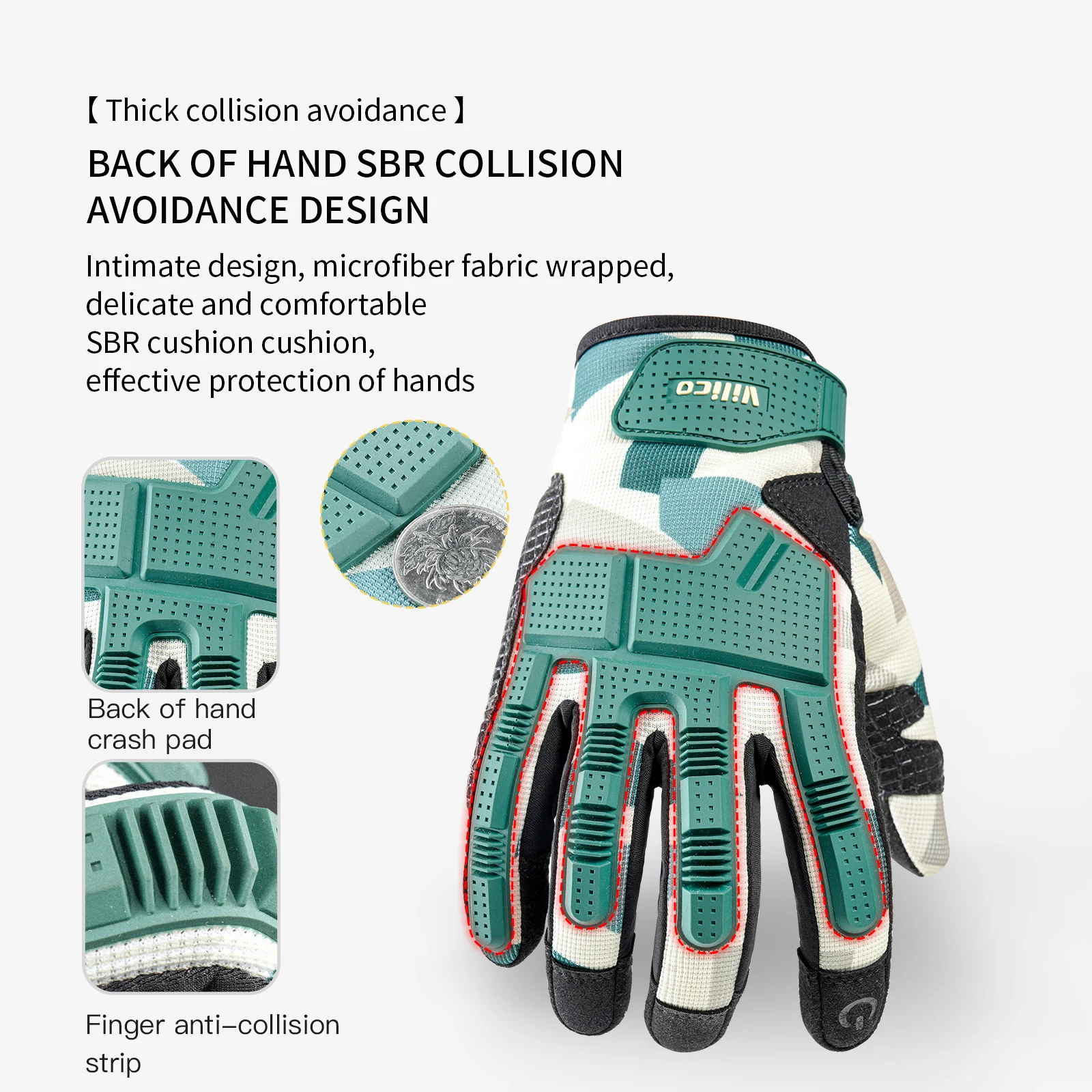 Motorcycle Gloves Touch Screen Men Women MTB Bike Gloves Running Fitness Gym Riding Motorcycle Bicycle Gloves camouflage Color 5