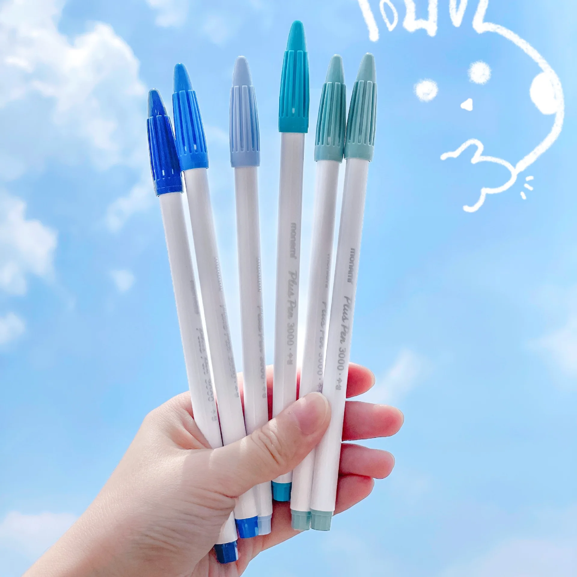 Assorted Fiber Watercolor Pen Markers for Painting Drawing Scrapbook Planners 1 Piece School Supply