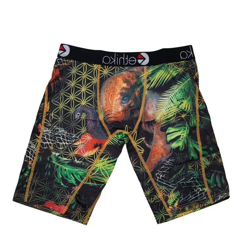 ETHIKA Underwear Boxer Cueca Men's Panties Underpants Male Boxershorts Plus Size Boxer Briefs L-XXXL Breathable Boxer Briefs 4