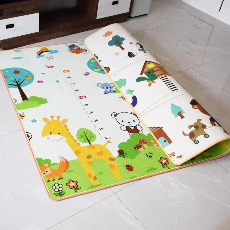 Non-toxic Thick Baby Crawling Play Mats Environmentally New Friendly Folding Mat Carpet Play Mat for Children's Safety Rug Gifts