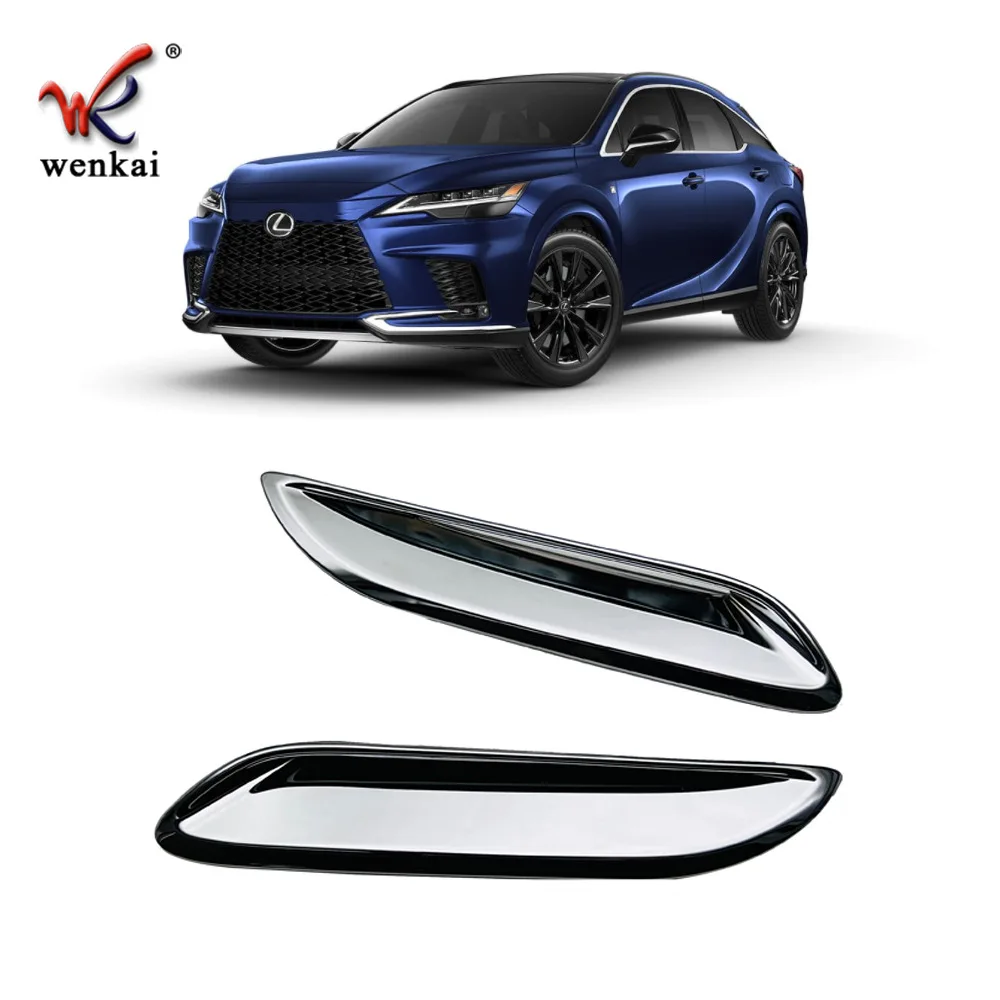

Автомобильные аксессуары для Lexus RX350h/500h, специальная Гальваническая декоративная рамка для заднего бампера, вентиляционных Вентилей, автомобильные наклейки