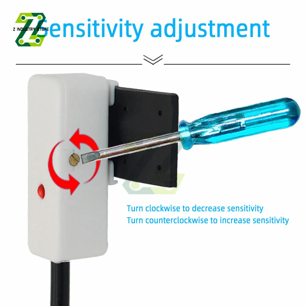 Description Picture 3 of itemXKC-Y26-V XKC-Y26-NPN Non-contact Water Liquid Level Sensor Induction Switch Detector Flow Sensors 5-24V 50cm